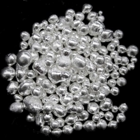 Серебряные гранулы 1 мм Ср99.99 ТУ в Ашхабаде